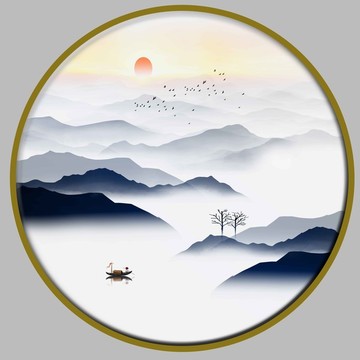 山水装饰画