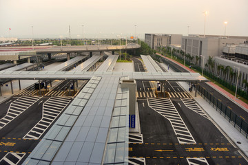 珠海港珠澳大桥远景及路桥设施