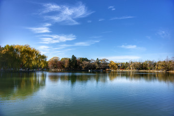北京大学未名湖湖心岛