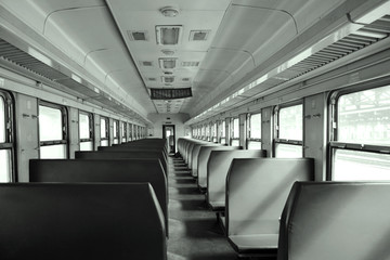 老式火车车厢