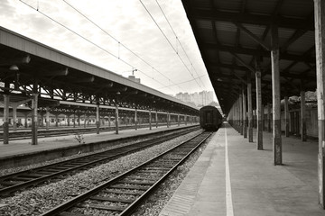 民国时期火车站