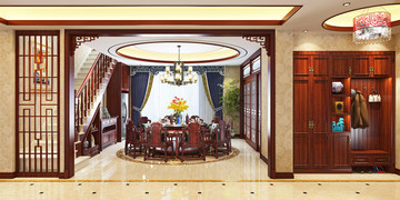 中式整木餐廳