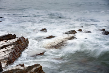 礁石海岸