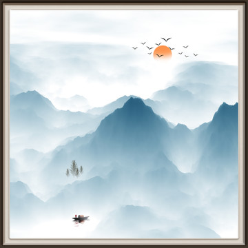 水墨山水