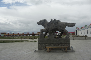 丰宁草原大汗行宫风景