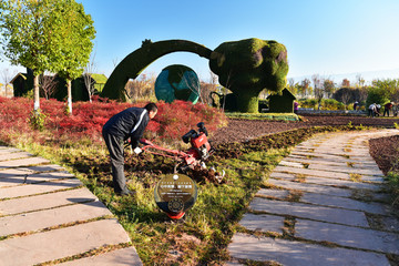 西昌邛海小渔村植物园