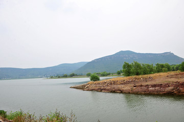 许家崖水库风景