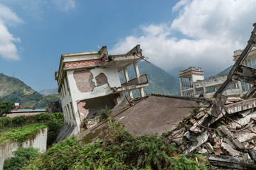 映秀镇地震遗址