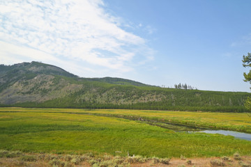 美国黄石国家公园风景