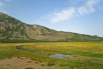 美国黄石国家公园风景