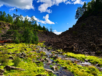 阿尔山火山地质公园风光