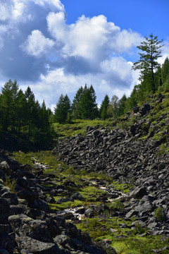 阿尔山火山地质公园风光