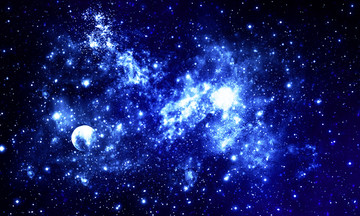 藍色星空
