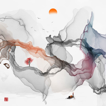 山水畫