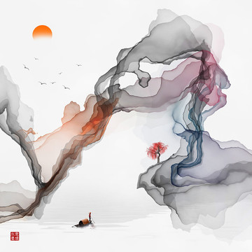 山水畫