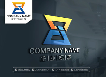 SJ標(biāo)志設(shè)計JS字母標(biāo)志