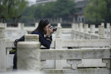 旅游人像