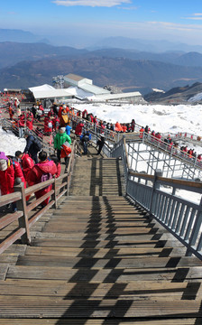 玉龙雪山边川公园阶级