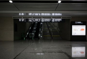 重庆火车站重庆西站行人通道
