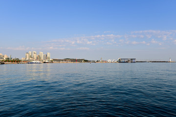 青岛五四广场海景