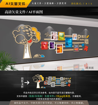 照片墻平面圖