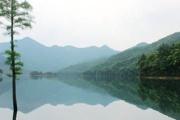 湖泊风光摄影