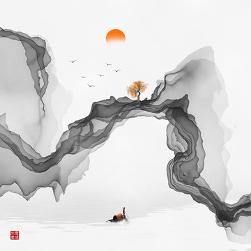 水墨畫
