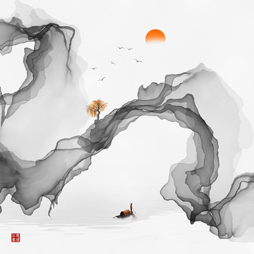 國畫山水畫