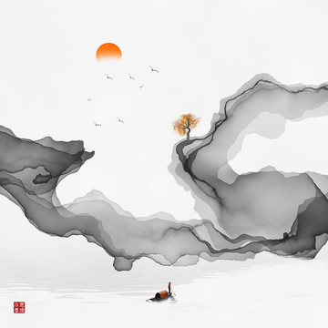 新中式意境山水