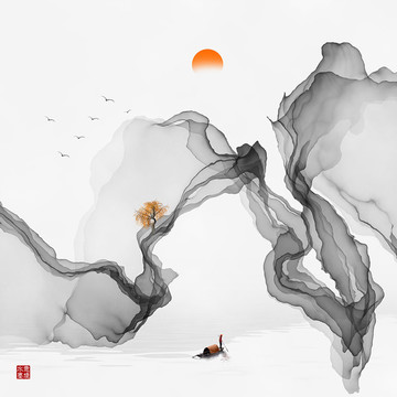 水墨畫