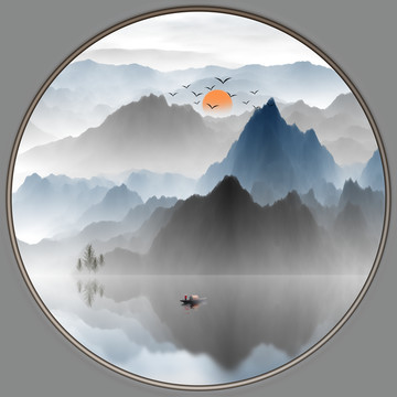 意境山水畫