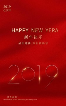 2019新年