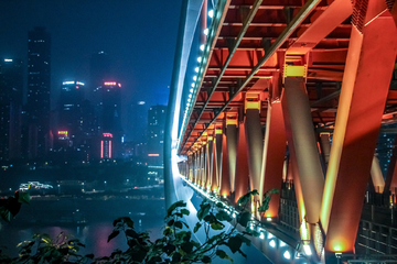 东水门大桥夜景