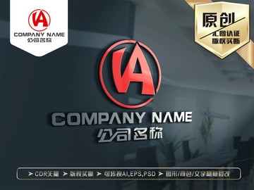 JA字母標(biāo)志A字母LOGO