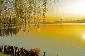 东莞松山湖黄昏风景