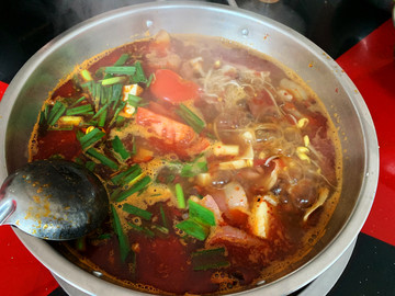 豆米腊肉火锅