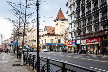 青岛老街景