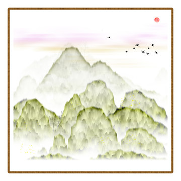 意境禪意裝飾抽象畫