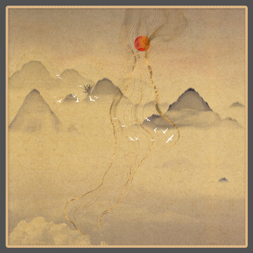 抽象畫(huà)彩墨肌理油畫(huà)