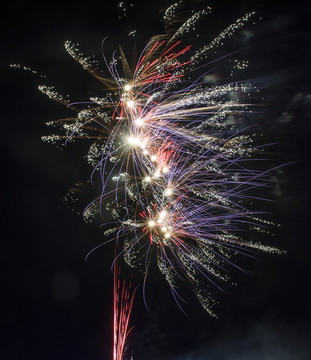 新年夜空烟花