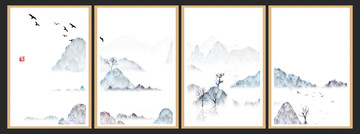 工藝裝飾水墨畫