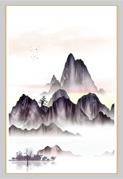 寫意山水畫