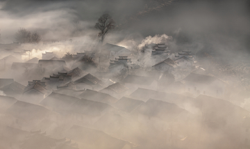 水墨乡村