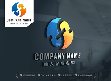 SF字母標志設計FS標志設計