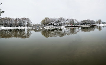 江南雪景