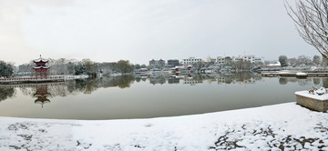 江南雪景