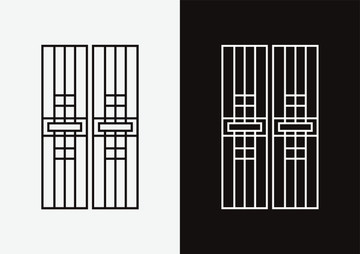鐵藝玄關(guān)花窗