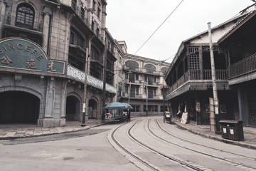 老上海建筑街道