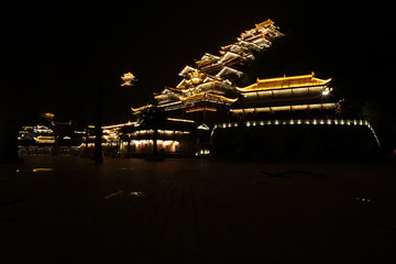 九黎宫夜景