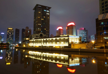 上海衍庆里夜景